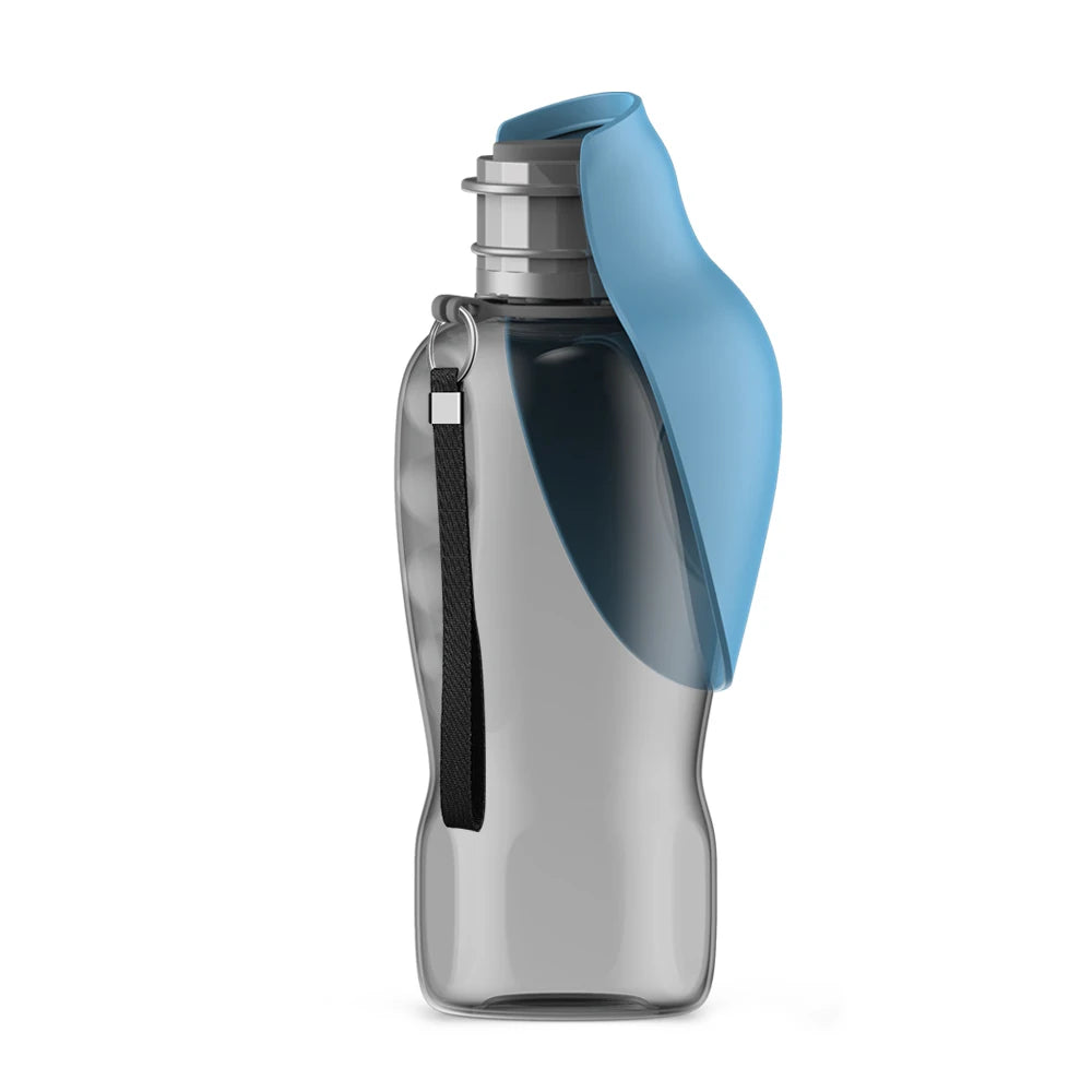Bouteille d'eau portable pour chien de 800 ml – Bol de voyage pour chiens de petite, moyenne et grande taille