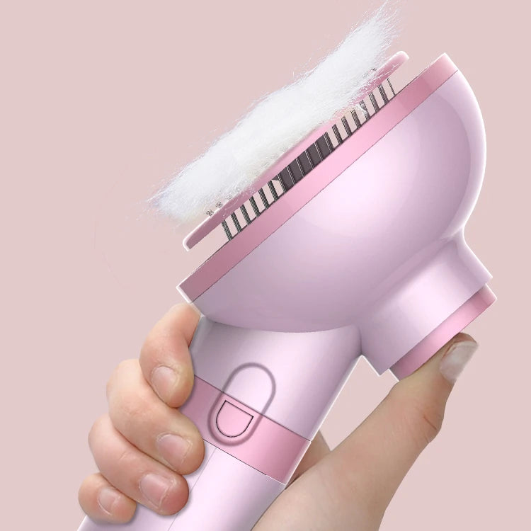 Sèche-cheveux portable pour animaux de compagnie avec brosse de toilettage – Contrôle intelligent et silencieux de la température pour chiens et chats