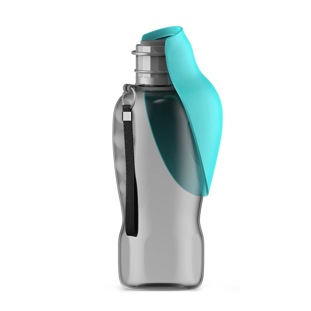 Bouteille d'eau portable pour chien de 800 ml – Bol de voyage pour chiens de petite, moyenne et grande taille