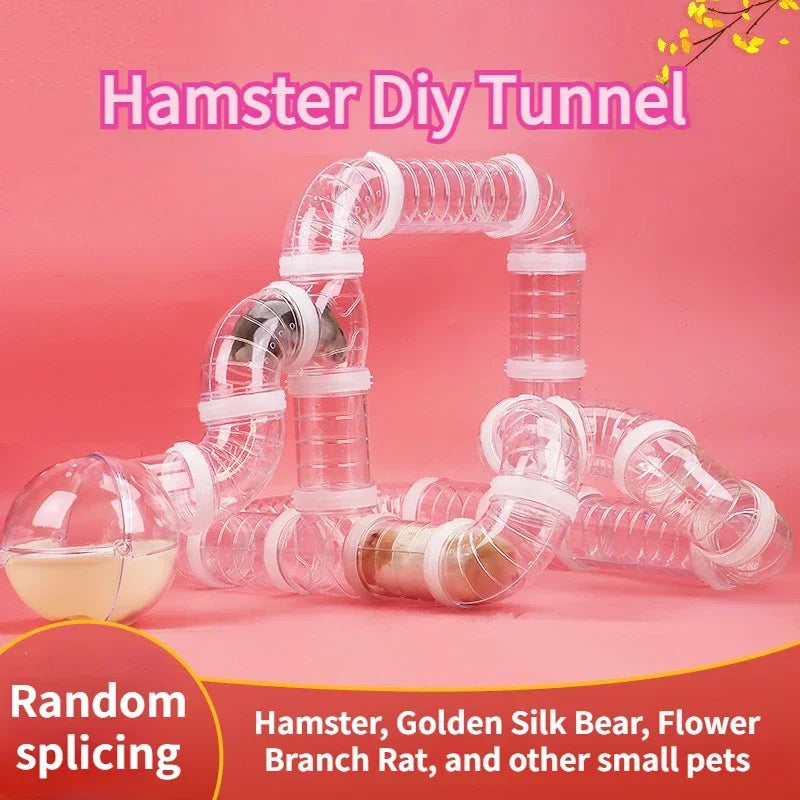 Tunnel labyrinthe pour hamster à faire soi-même – Personnalisable et amusant
