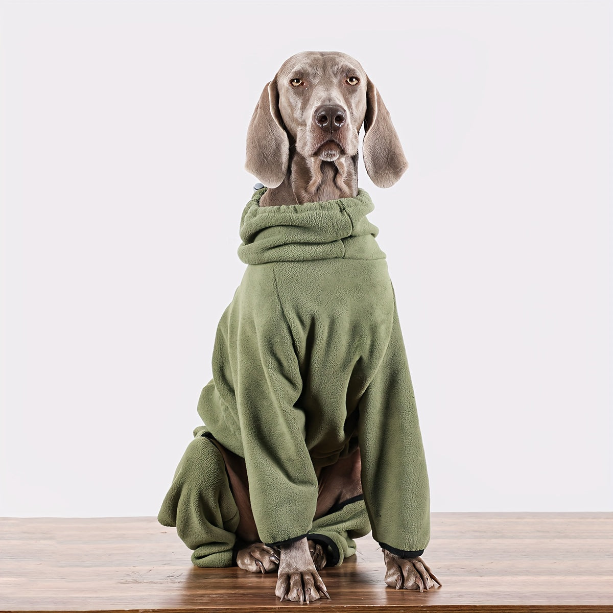 Pull polaire douillet pour chien – Chaleur hivernale pour les grandes races comme les Golden Retrievers et les Labradors