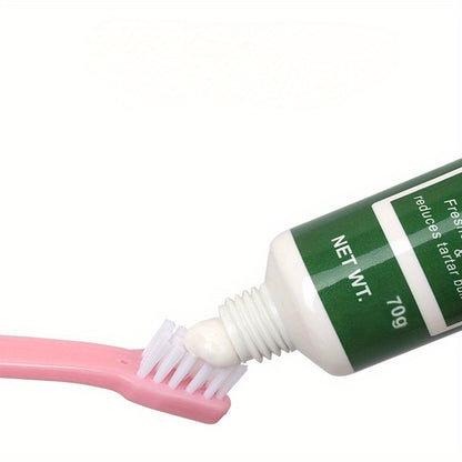 1 Stück HistoTree Zahnpasta-Gel mit Rindfleisch- und Vanillegeschmack, Zahnpflege für Haustiere, erfrischt den Atem, Mundhygiene für Hunde und Katzen, 70-g-Tuben