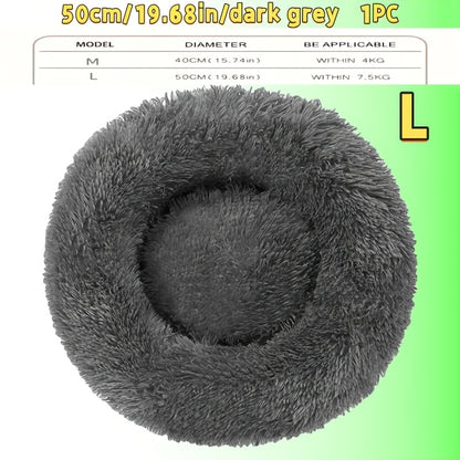 Lit pour chat confortable – Polyester moelleux, design antidérapant pour une utilisation en intérieur et en extérieur 