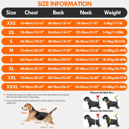 1-teiliger Genesungsanzug für Haustiere mit hohem Kragen, postoperative Hundekleidung aus Nylon und Elastan, einfaches An- und Ausziehen mit Magic Tape, leckfest, bequem für alle Jahreszeiten, Pullover aus Strickstoff für kleine bis große Hunderassen
