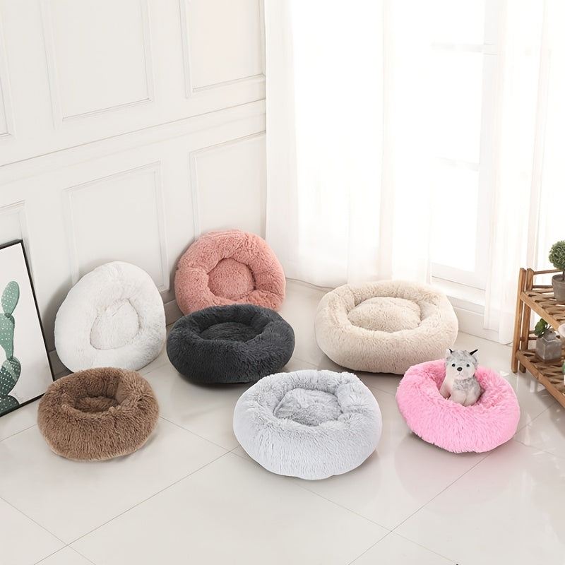 Lit pour chat confortable – Polyester moelleux, design antidérapant pour une utilisation en intérieur et en extérieur 