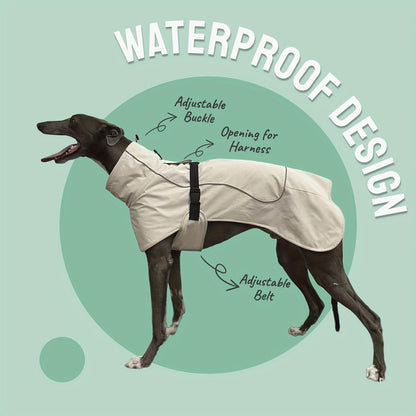 Vestes d'hiver à double couche pour chiens - Manteaux imperméables et chauds pour grands chiens