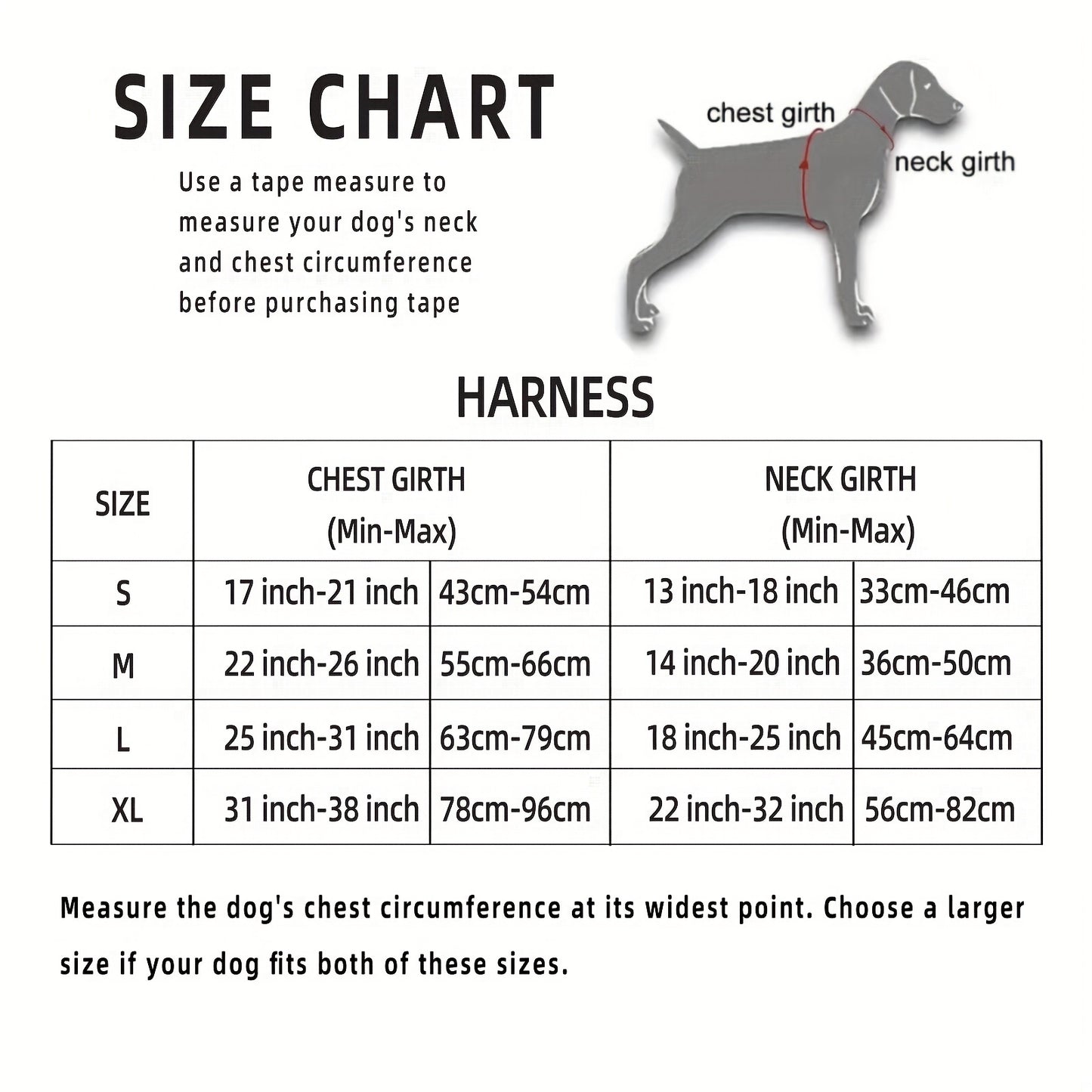 Ensemble de harnais anti-fuite pour chien 3 pièces avec laisse et distributeur de sacs à déjections canines – Réglable, réfléchissant et confortable pour chiens de taille moyenne et grande