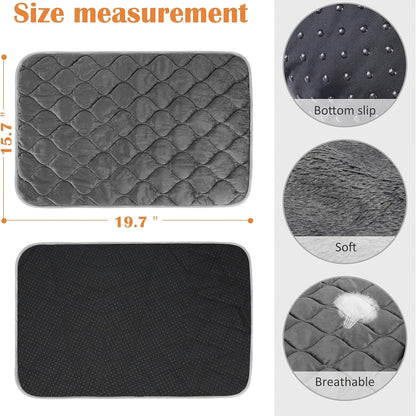 Cozy Self-Warming Pet Mat – Washable Thermal Bed for Dogs & Cats, Anti-Slip, Durable