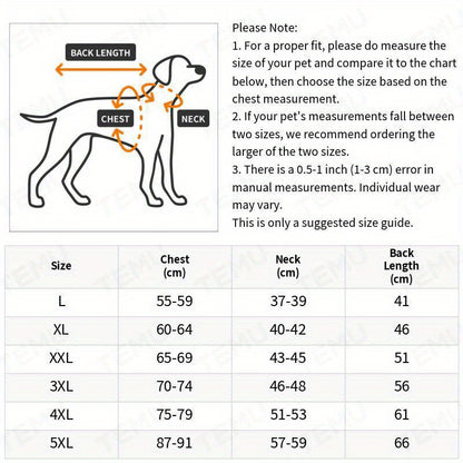 Pull polaire douillet pour chien – Chaleur hivernale pour les grandes races comme les Golden Retrievers et les Labradors