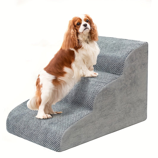 Escalier extra large à 3 niveaux pour chiens de petite race