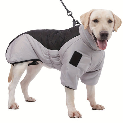 Manteau d'hiver pour chien – Chaud, coupe-vent, avec attache pour laisse pour les activités de plein air par temps froid