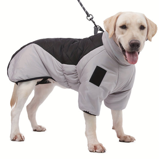 Manteau d'hiver pour chien – Chaud, coupe-vent, avec attache pour laisse pour les activités de plein air par temps froid
