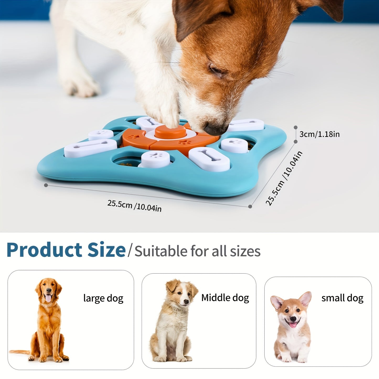 Jouets interactifs pour chiens – Entraînement du QI et stimulation mentale pour les chiens de grande, moyenne et petite taille