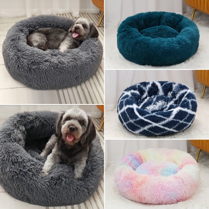 Lit pour chat confortable – Polyester moelleux, design antidérapant pour une utilisation en intérieur et en extérieur 