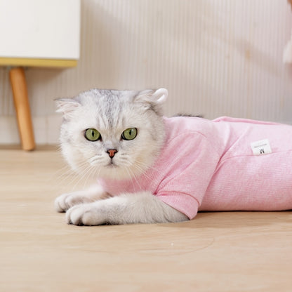 Combinaison de récupération confortable pour chat - Respirante et anti-léchage