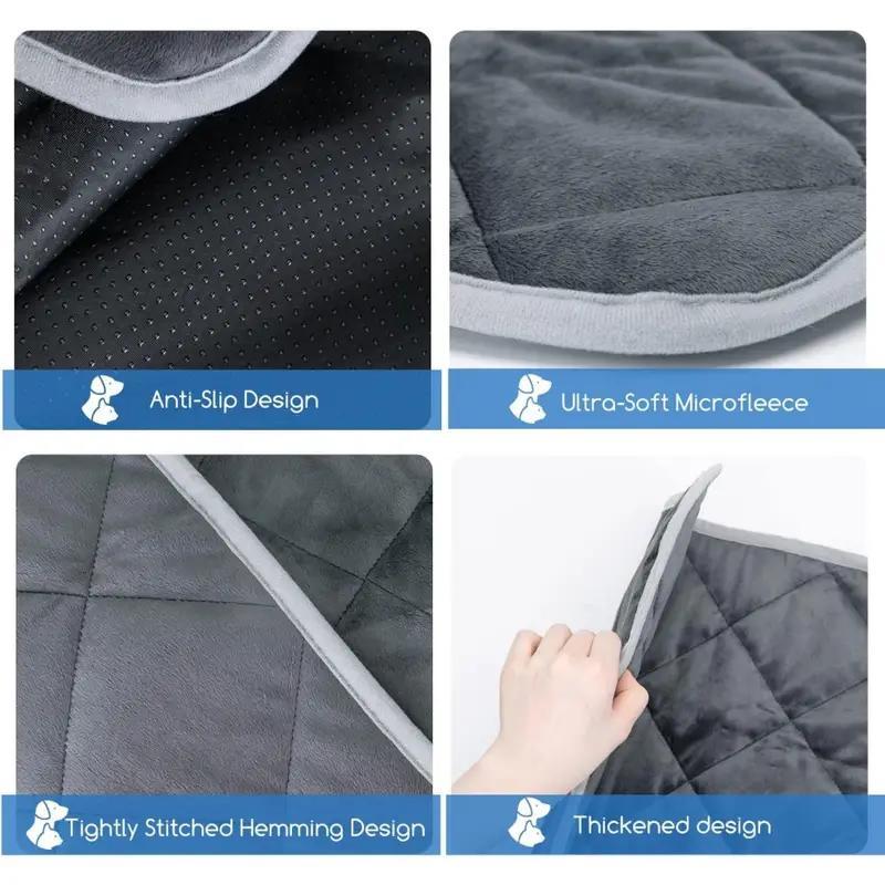 Cozy Self-Warming Pet Mat – Washable Thermal Bed for Dogs & Cats, Anti-Slip, Durable