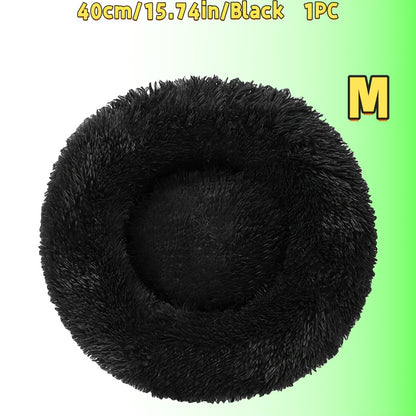 Lit pour chat confortable – Polyester moelleux, design antidérapant pour une utilisation en intérieur et en extérieur 
