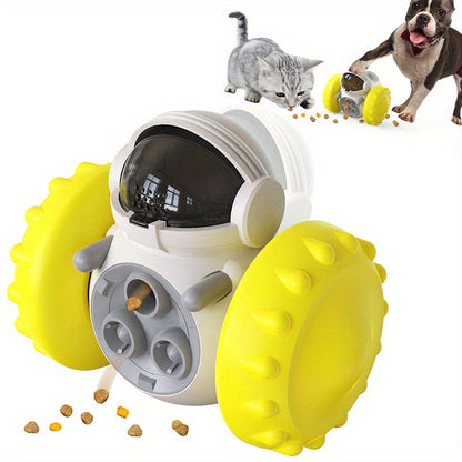 1 jouet puzzle distributeur de friandises amusant et stimulant pour chiens de petite et moyenne taille - Favorise la stimulation mentale et ralentit l'alimentation 