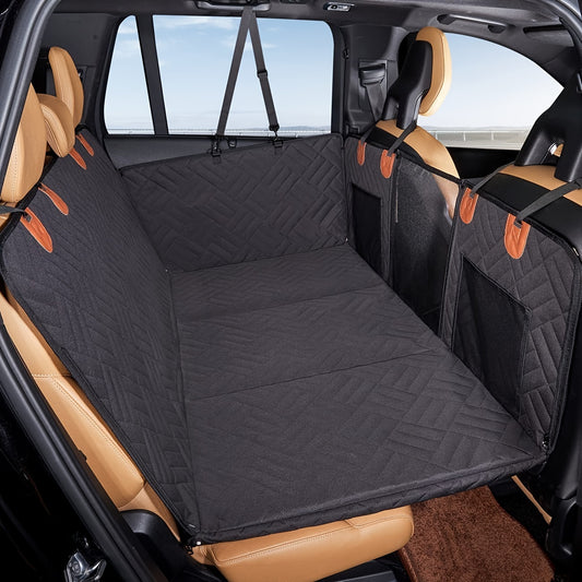 Tapis de voiture pour animaux de compagnie, modèle porteur, tapis de voiture pour animaux de compagnie, hamac de voyage pour chien, coussin de siège arrière, panneau dur, lit pour chien de voiture 