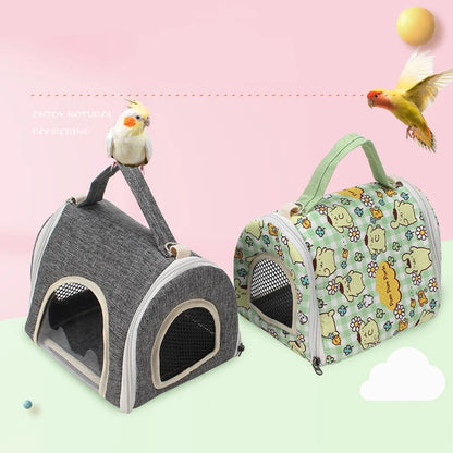 Sac à dos pour oiseaux avec perchoir vertical – Voyage sûr et confortable pour votre ami à plumes