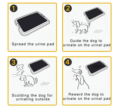 Absorbent Dog Pee Pads – Disposable Waterproof Dog Diapers for Clean Floors and Pet Comfort