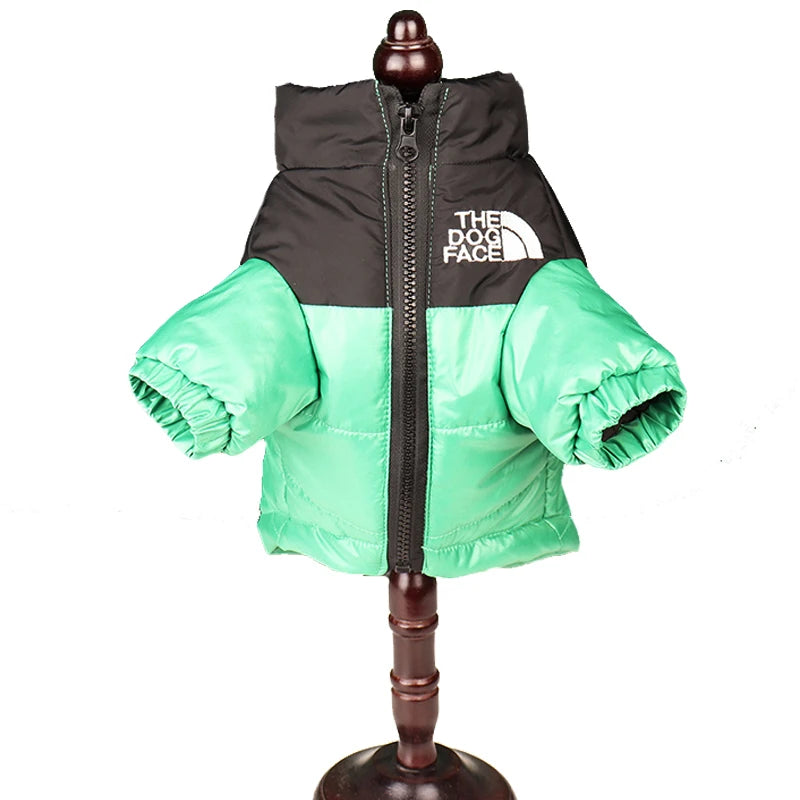 Veste d'hiver pour chien - Manteau réfléchissant chaud et coupe-vent 