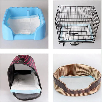 Absorbent Dog Pee Pads – Disposable Waterproof Dog Diapers for Clean Floors and Pet Comfort