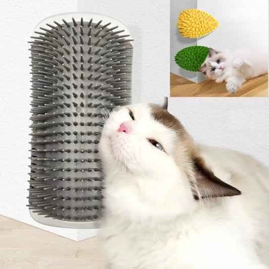 Griffoir masseur pour chat – Brosse de toilettage pour chats et chiens, peigne d'épilation pour soins des animaux