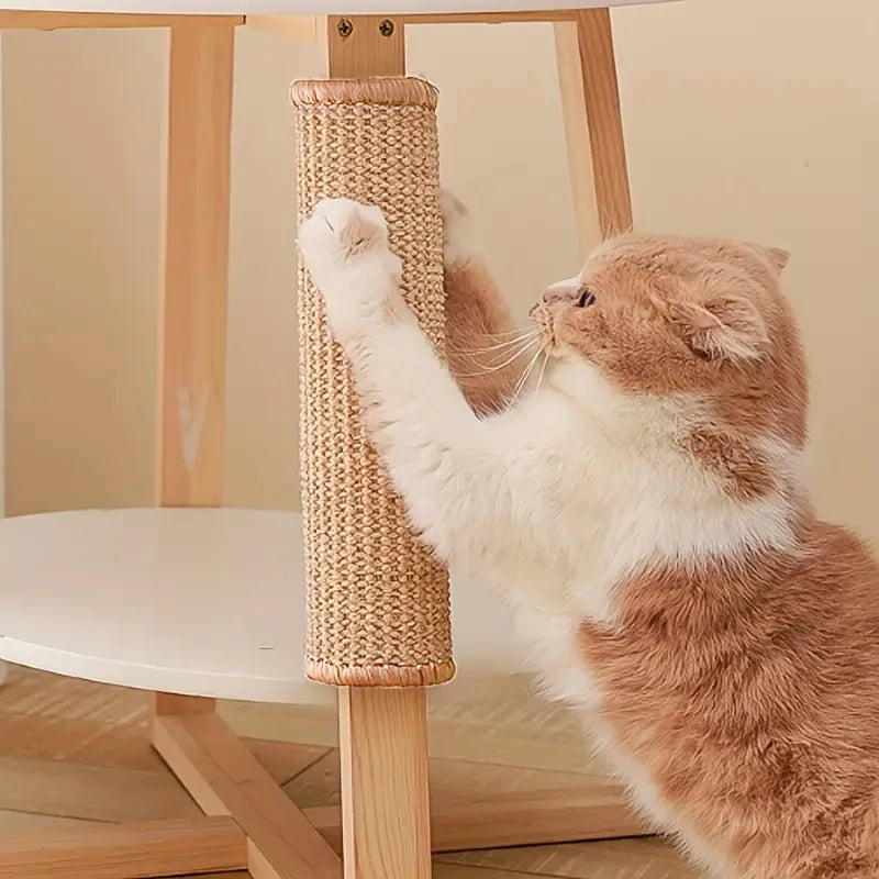 Tapis griffoir en sisal naturel pour chat - Protégez vos meubles et tapis