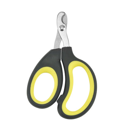 Pet Nail Scissors - Half Moon Stainless Steel Trimmers