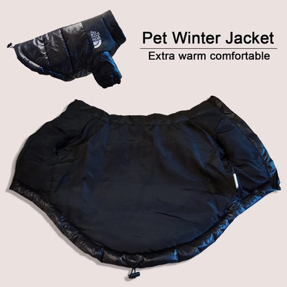 Veste d'hiver pour chien - Manteau réfléchissant chaud et coupe-vent 