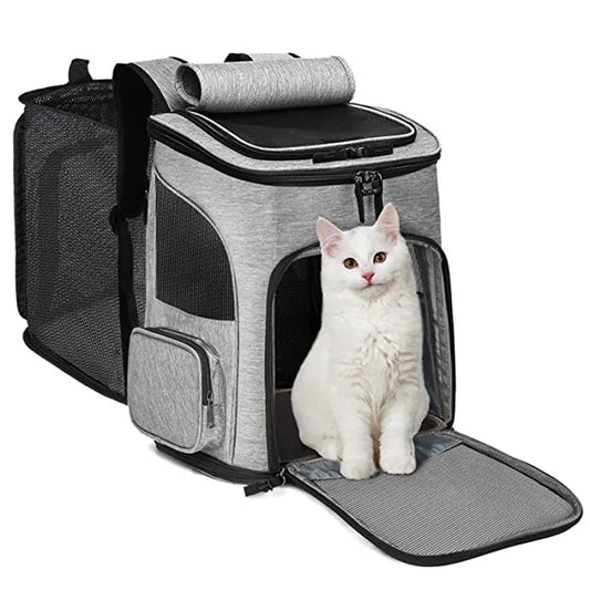 Out Puppy Backpack – Sac à dos extensible et portable pour animaux de compagnie