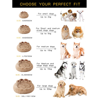 Lit moelleux pour chien - Confort douillet et élégant pour vos animaux de compagnie