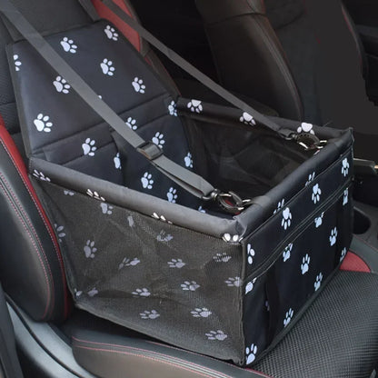 Doppelt dicke, wasserdichte Tasche für den Autositz von Haustieren – Hängematte aus Netzstoff für kleine Hunde, faltbar und atmungsaktiv 