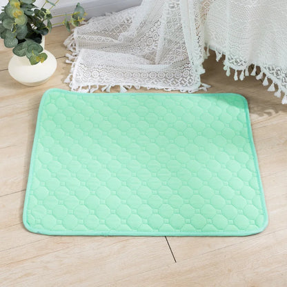 Tapis de pipi réutilisable pour chien, couche absorbante, lavable, tapis d'entraînement pour chiot, tapis d'urine pour animal de compagnie, housse de siège de voiture, fournitures pour animaux de compagnie