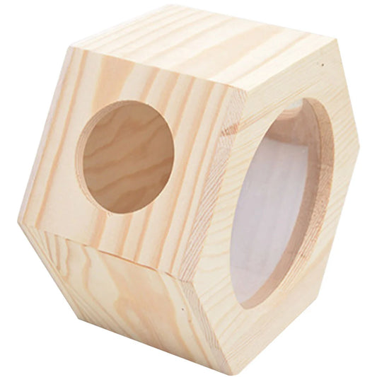 Chalet pour hamster, cage pour rat, accessoires pour chinchilla, villa en bois, chambre pour animaux de compagnie, mini château multicouche, maison multiple