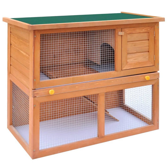 Outdoor Rabbit Hutch Small Animal House Pet Cage 1 Door Wood for Pets House Wooden Rabbit Hutch House Rabbit Hutch Cage