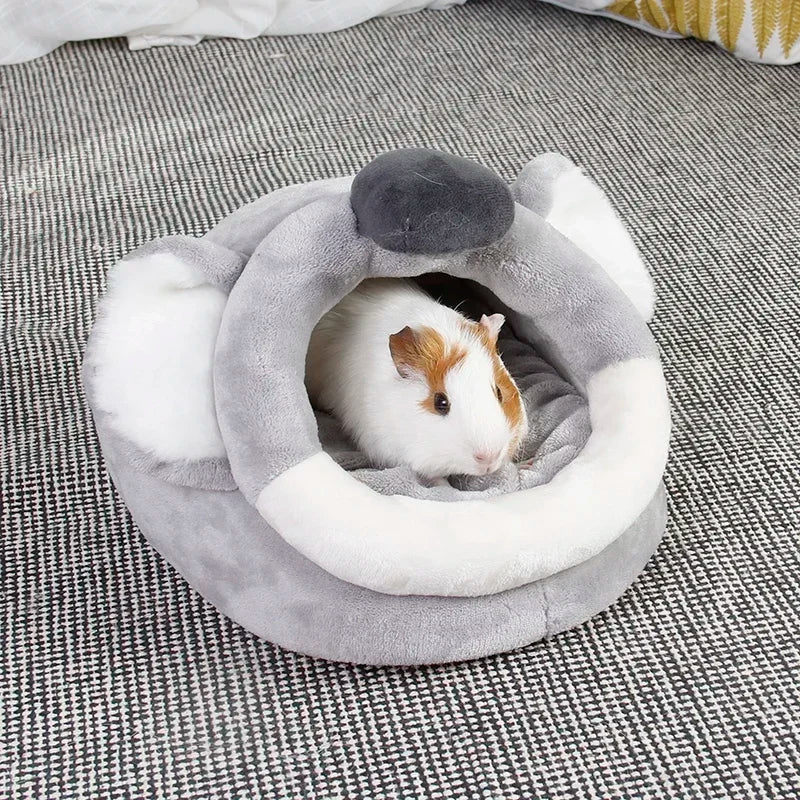 Niche chaude en polaire pour petits animaux de compagnie - Plusieurs tailles et modèles 