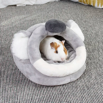 Niche chaude en polaire pour petits animaux de compagnie - Plusieurs tailles et modèles 