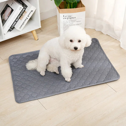 Tapis de pipi réutilisable pour chien, couche absorbante, lavable, tapis d'entraînement pour chiot, tapis d'urine pour animal de compagnie, housse de siège de voiture, fournitures pour animaux de compagnie