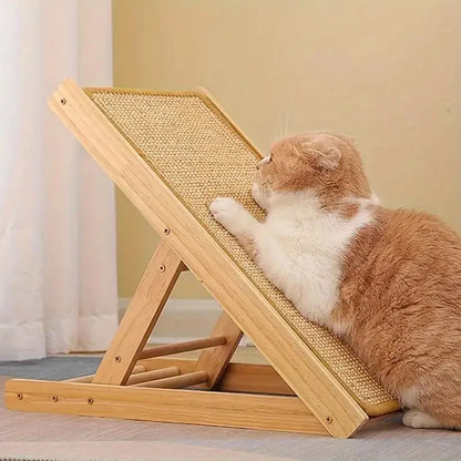 Tapis griffoir en sisal naturel pour chat - Protégez vos meubles et tapis