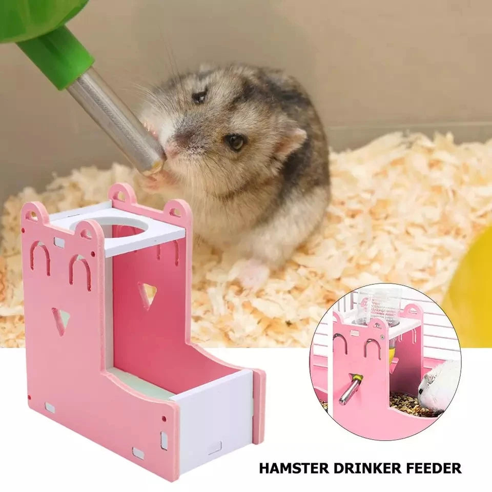 Abreuvoir et mangeoire automatique 2 en 1 pour hamster