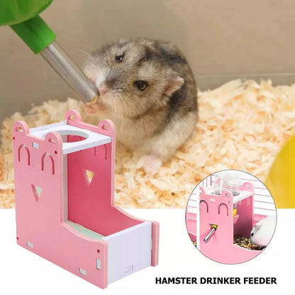 Abreuvoir et mangeoire automatique 2 en 1 pour hamster