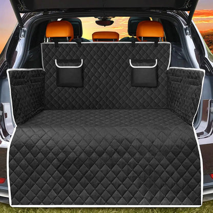 Housse de siège de voiture imperméable pour chien – Protection de siège arrière en forme de hamac pour les voyages des animaux de compagnie 