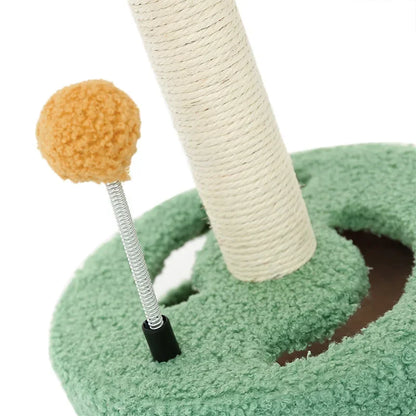Petit arbre à chat, maison, griffoir, meubles d'escalade, jouets en sisal pour chaton, cadre d'exercice, activités d'intérieur, fournitures pour animaux de compagnie