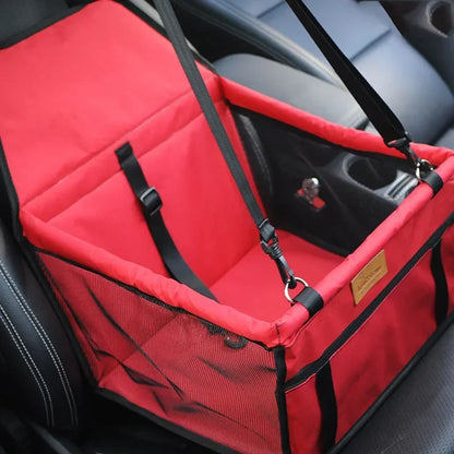 Doppelt dicke, wasserdichte Tasche für den Autositz von Haustieren – Hängematte aus Netzstoff für kleine Hunde, faltbar und atmungsaktiv 
