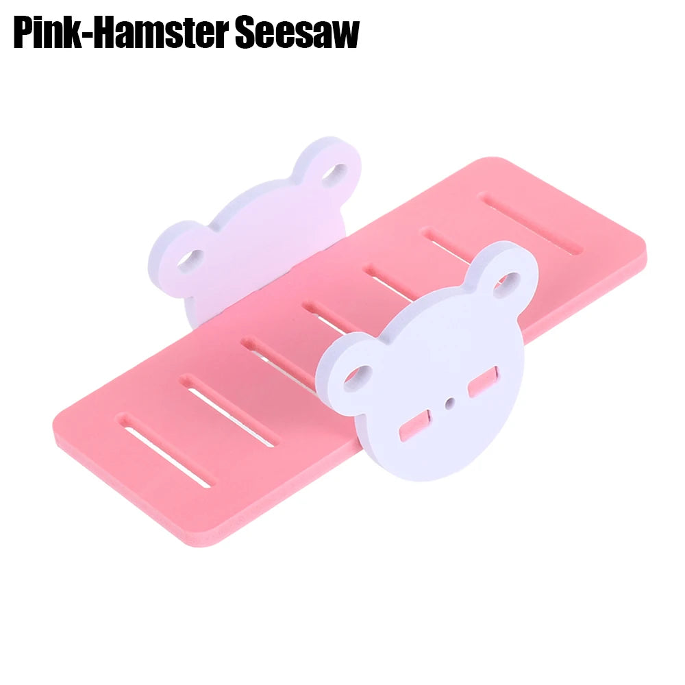 Ensemble de jouets en bois pour hamster, maison pour hamster, jouet d'activité anti-ennui, accessoires pour cage à hamster à faire soi-même pour petits animaux
