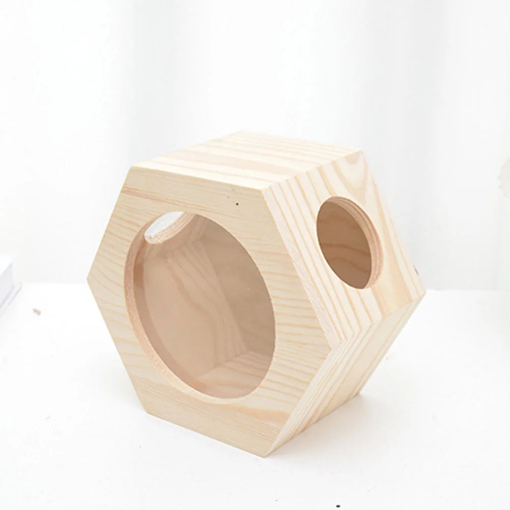 Chalet pour hamster, cage pour rat, accessoires pour chinchilla, villa en bois, chambre pour animaux de compagnie, mini château multicouche, maison multiple