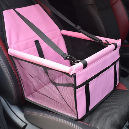 Doppelt dicke, wasserdichte Tasche für den Autositz von Haustieren – Hängematte aus Netzstoff für kleine Hunde, faltbar und atmungsaktiv 