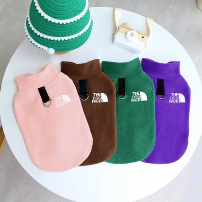 Vêtements pour chiens de compagnie automne hiver manteau polaire pull chaud gilet pour petits chiens chihuahua bouledogue vestes costumes fournitures 